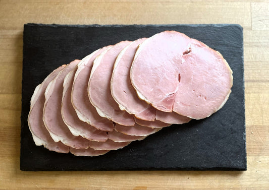 Sliced Canadian Bacon